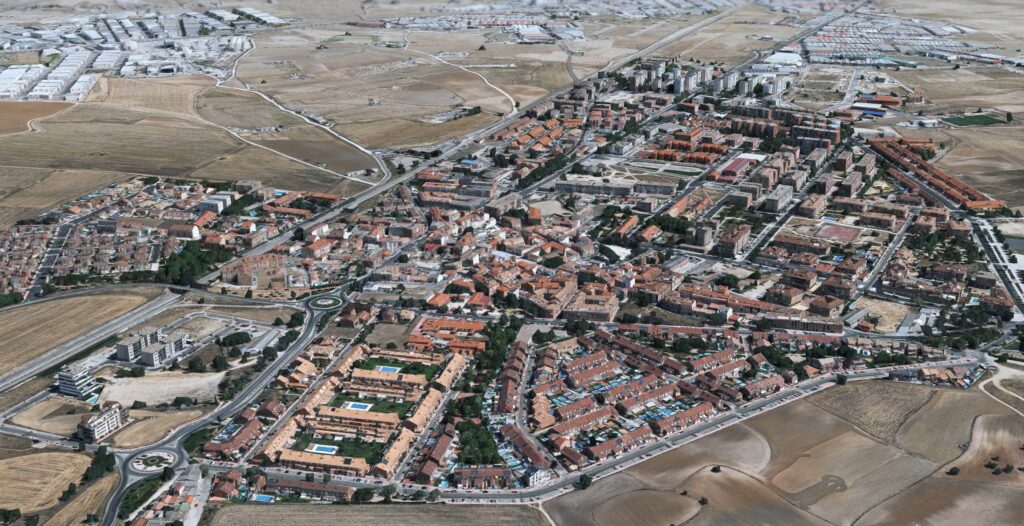 Vista representativa de Humanes de Madrid
