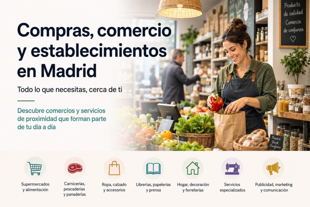 Compras comercio y establecimientos