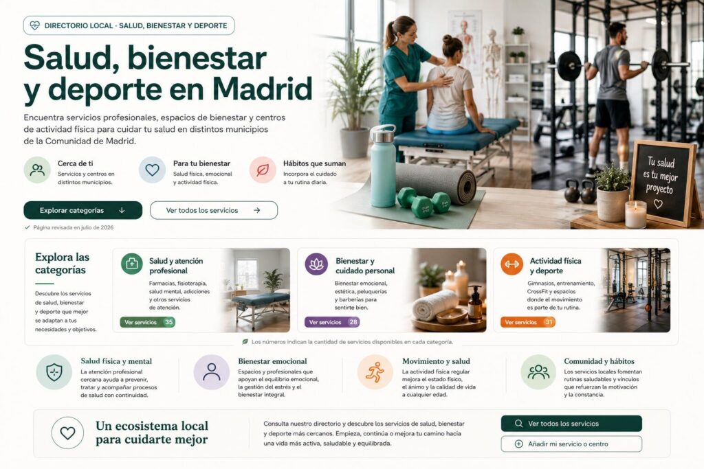 salud bienestar y deporte